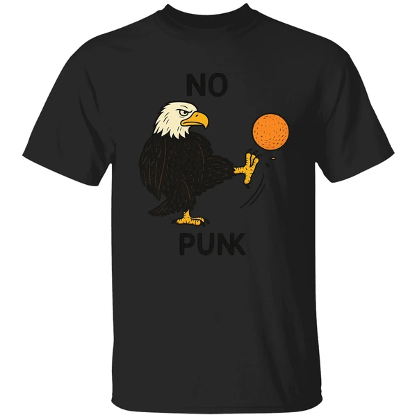 No Kings In America Eagles Kick Out Orange Shirt - Image 9