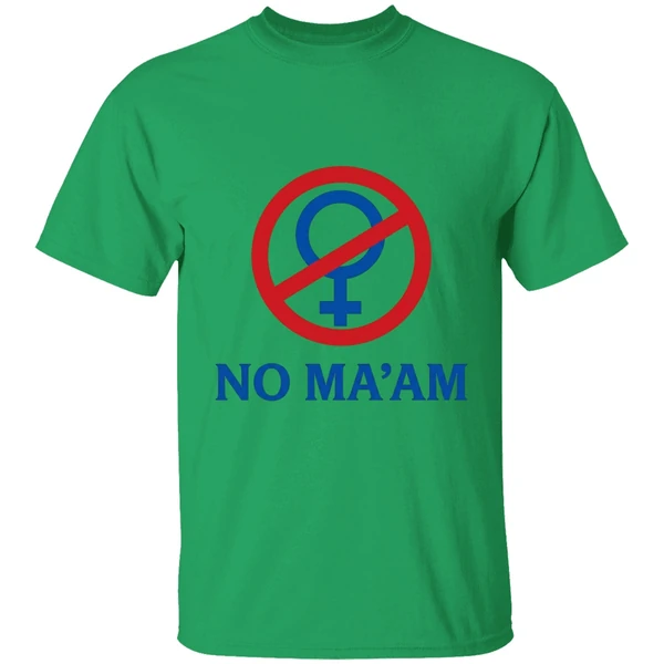 No Maam National Organization Of Men Against Amazonian Masterhood Shirt - Image 8