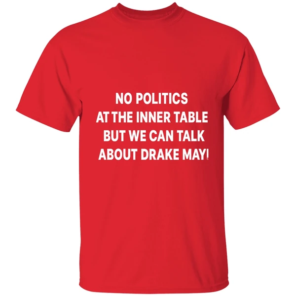 No Politics At The Dinner Table But We Can Talk About Drake Maye Shirt - Image 6