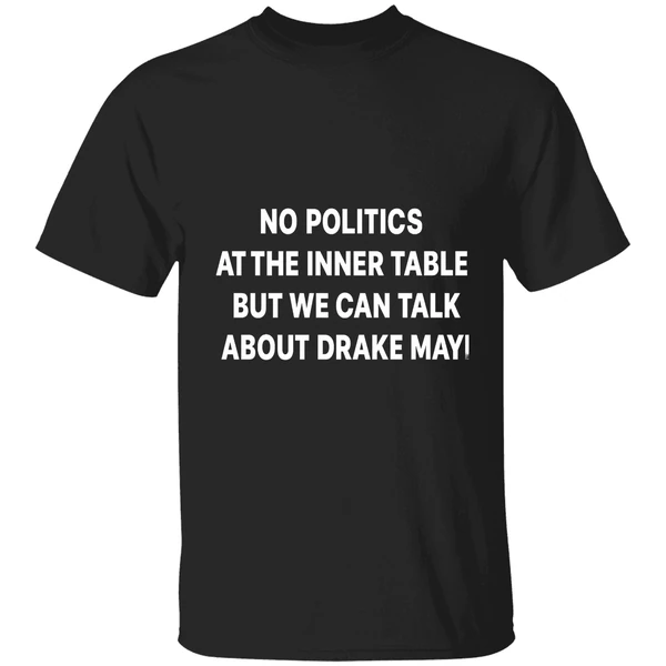 No Politics At The Dinner Table But We Can Talk About Drake Maye Shirt - Image 8