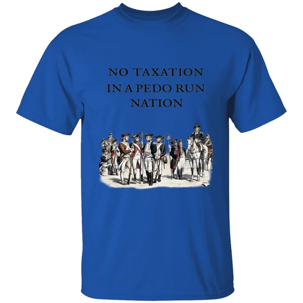 No Taxation In A Pedo Run Nation Shirt - Image 5