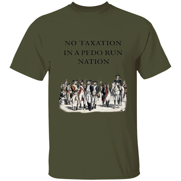 No Taxation In A Pedo Run Nation Shirt - Image 9