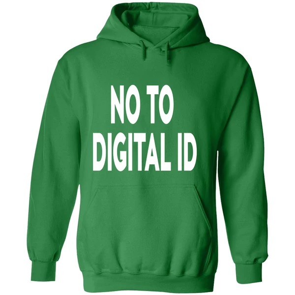 No To Digital Id Hoodie - Image 2