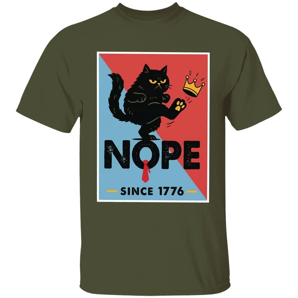 Nope Since 1776 Anti Trump Shirt - Image 9