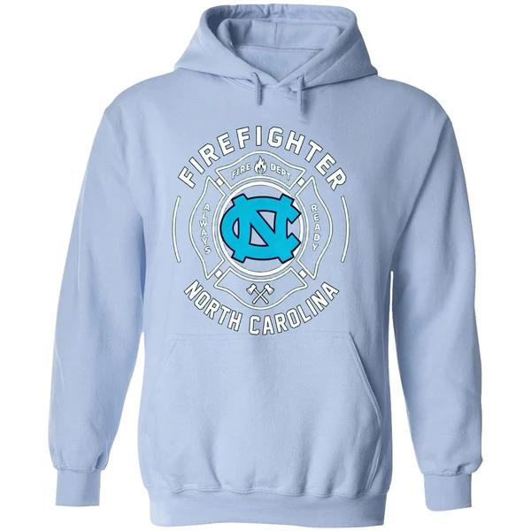 North Carolina Tar Heels Firefighter Application Day Hoodie - Image 4