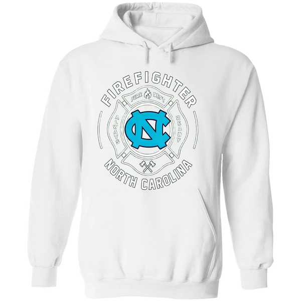 North Carolina Tar Heels Firefighter Application Day Hoodie - Image 8