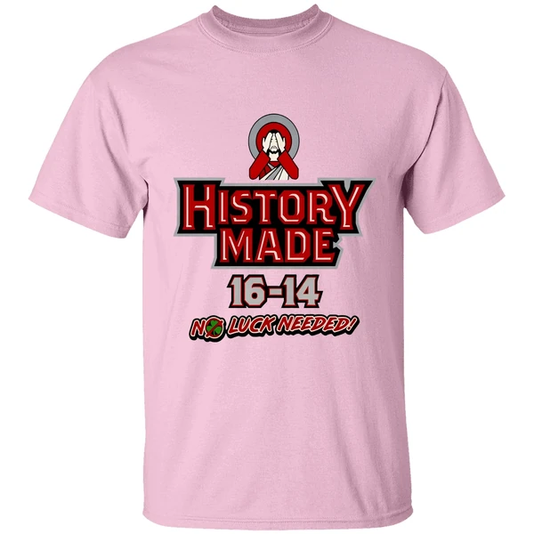 Northern Illinois Huskie Vs Notre Dame Fighting Irish History Made 16 14 No Luck Needed Shirt - Image 3