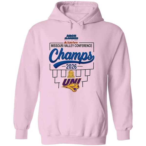 Northern Iowa Mens Basketball 2026 Mvc Tournament Champions Locker Room Hoodie - Image 5