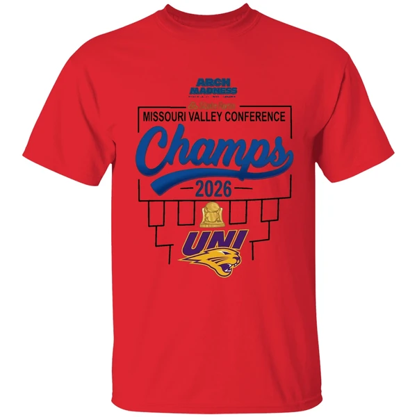 Northern Iowa Mens Basketball 2026 Mvc Tournament Champions Locker Room Shirt - Image 4