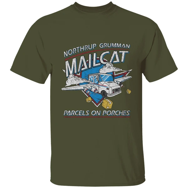 Northrop Grumman Mailcat Parcels On Porches Shirt - Image 4