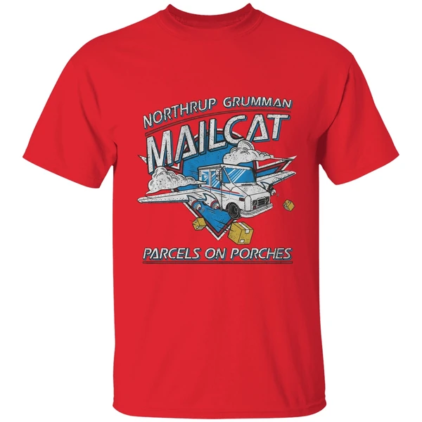 Northrop Grumman Mailcat Parcels On Porches Shirt - Image 7