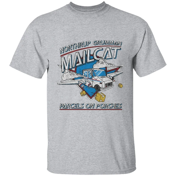 Northrop Grumman Mailcat Parcels On Porches Shirt - Image 9