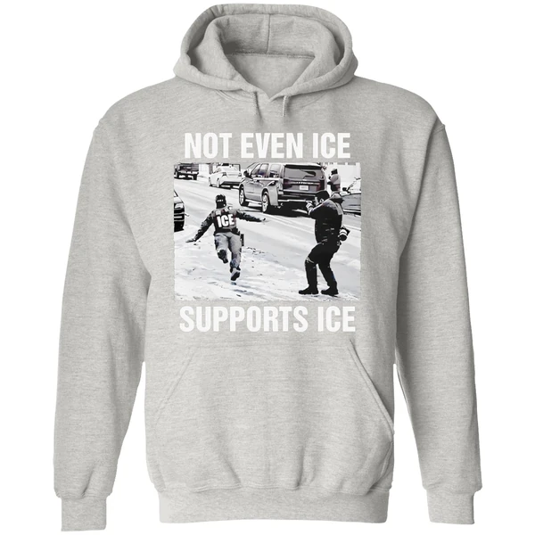 Not Even Ice Supports Ice Hoodie - Image 9