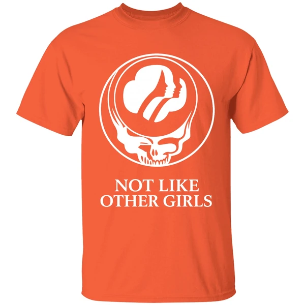 Not Like Other Girls Girl Scouts Of The Usa In Grateful Dead Shirt - Image 5
