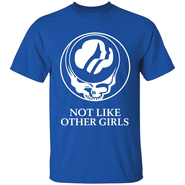 Not Like Other Girls Girl Scouts Of The Usa In Grateful Dead Shirt - Image 7