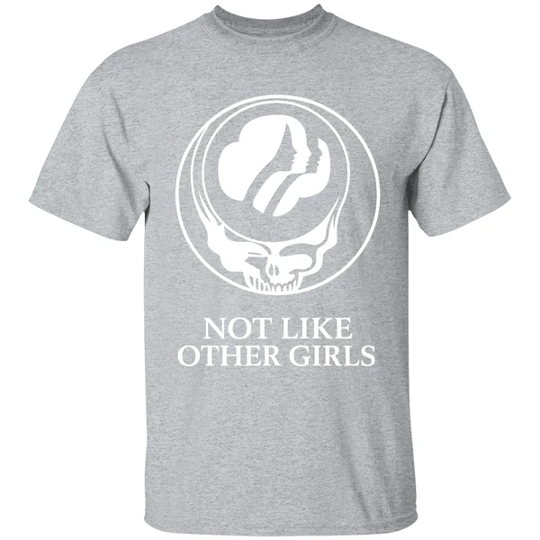 Not Like Other Girls Girl Scouts Of The Usa In Grateful Dead Shirt