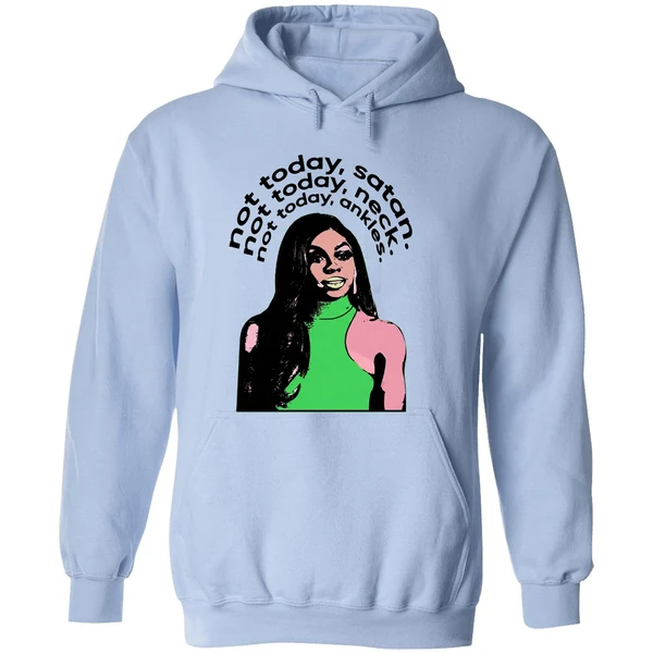 Not Today Satan Neck Ankles The Real Housewives Of Potomac Candiace Dillard Hoodie - Image 4