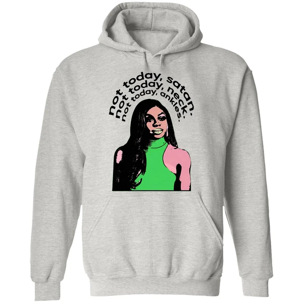 Not Today Satan Neck Ankles The Real Housewives Of Potomac Candiace Dillard Hoodie - Image 9
