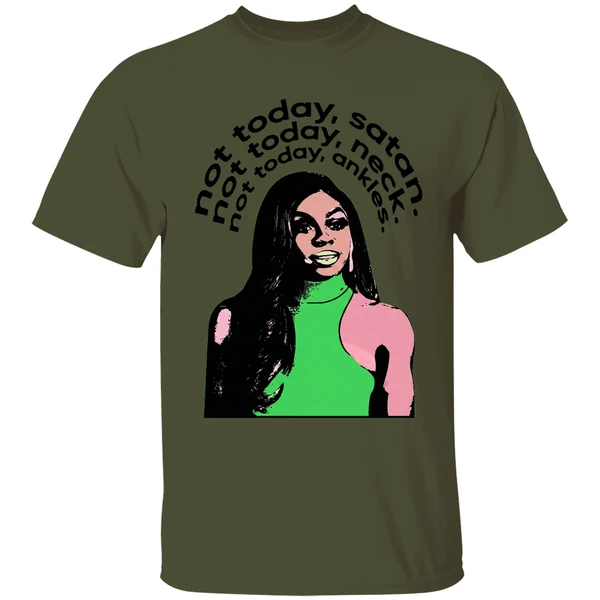 Not Today Satan Neck Ankles The Real Housewives Of Potomac Candiace Dillard Shirt - Image 9