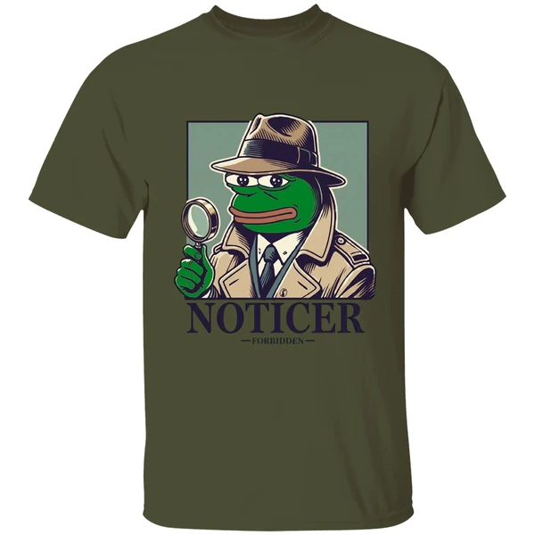 Noticer Pepe Forbidden Shirt - Image 9