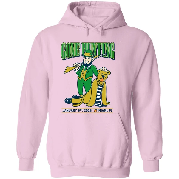 Notre Dame Beat Penn State Gone Hunting Orange Bowl Hoodie - Image 5