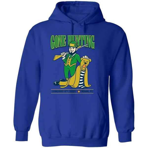 Notre Dame Beat Penn State Gone Hunting Orange Bowl Hoodie - Image 7