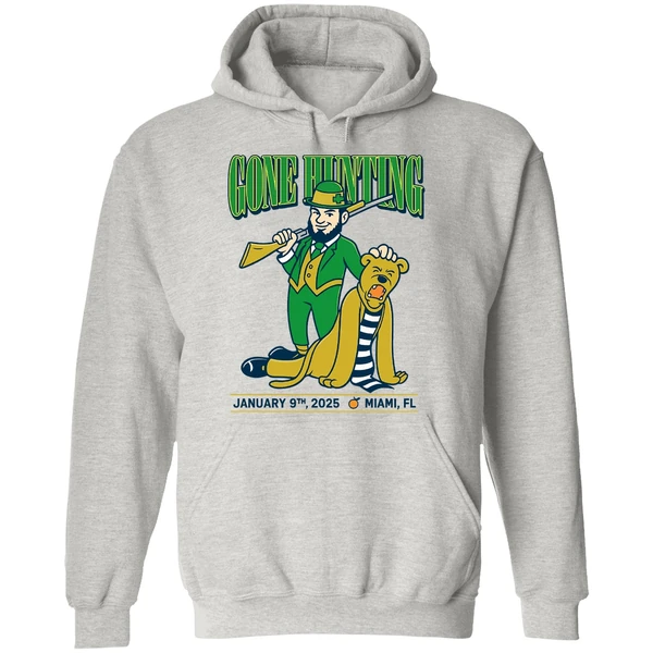 Notre Dame Beat Penn State Gone Hunting Orange Bowl Hoodie - Image 9