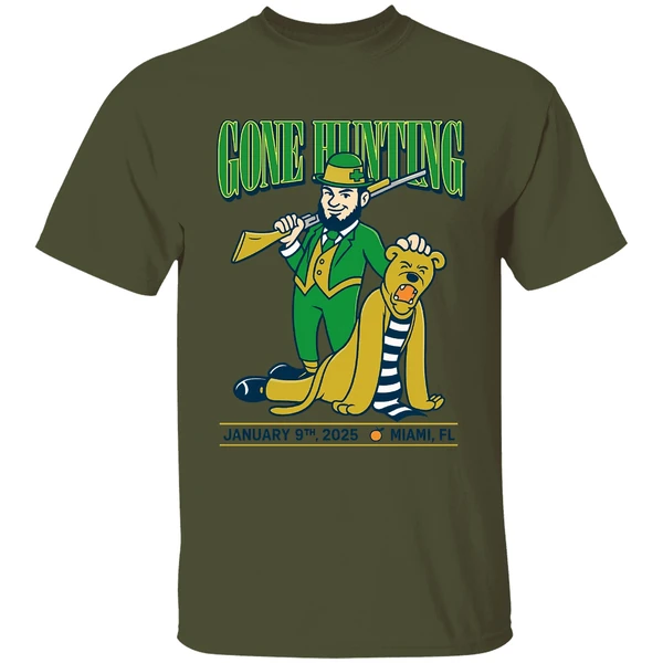 Notre Dame Beat Penn State Gone Hunting Orange Bowl Shirt - Image 3