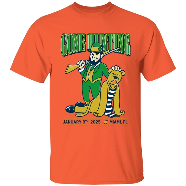 Notre Dame Beat Penn State Gone Hunting Orange Bowl Shirt - Image 5