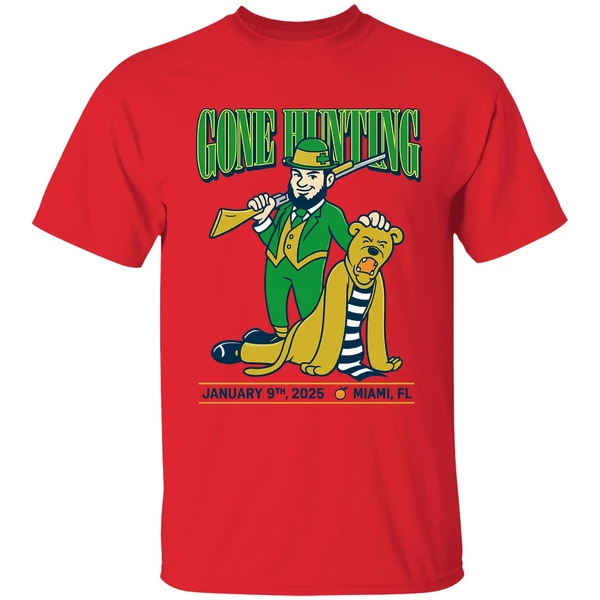 Notre Dame Beat Penn State Gone Hunting Orange Bowl Shirt - Image 6
