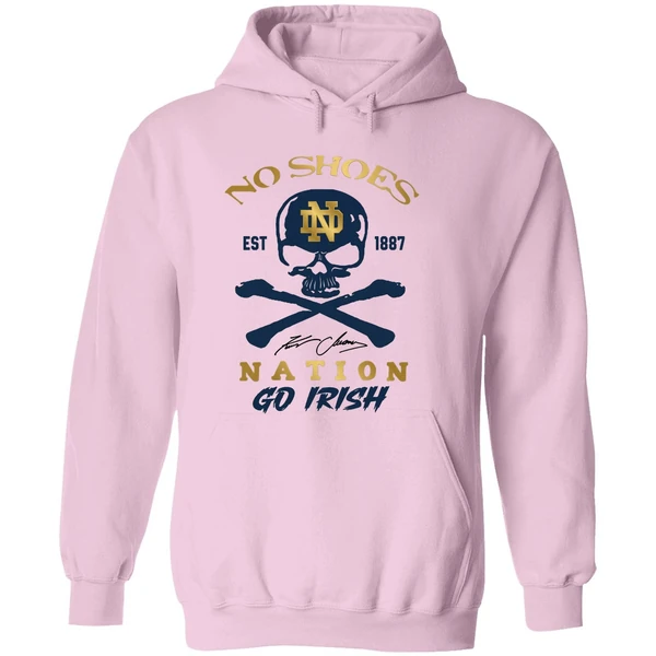 Notre Dame Fighting Irish Kenny Chesney No Shoes Nation Irish Pride Fan Hoodie - Image 5