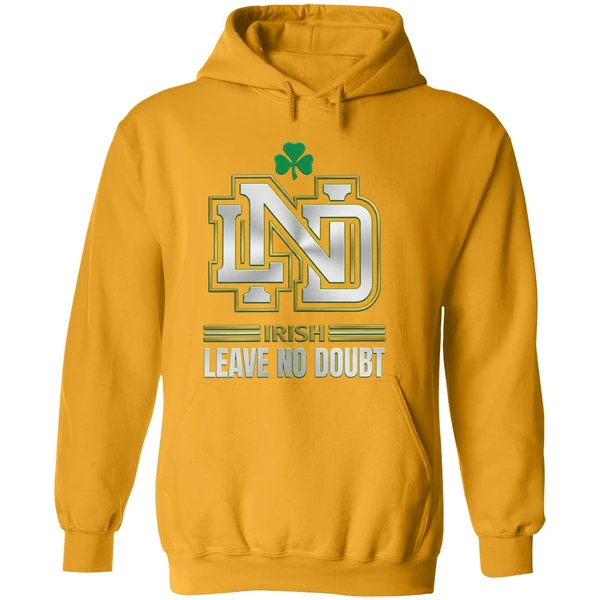 Notre Dame Fighting Irish Leave No Doubt Revenge Tour Dates Schedule Hoodie
