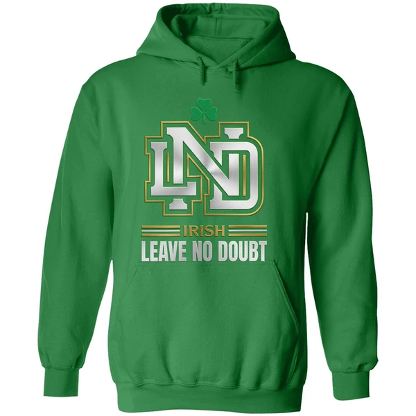 Notre Dame Fighting Irish Leave No Doubt Revenge Tour Dates Schedule Hoodie - Image 2