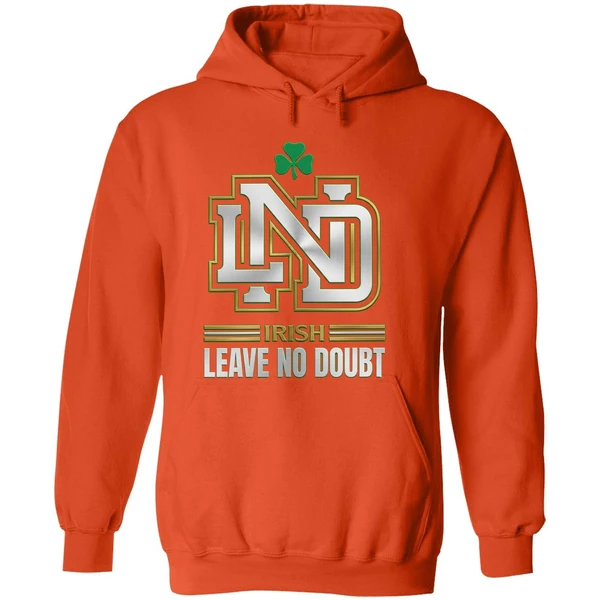 Notre Dame Fighting Irish Leave No Doubt Revenge Tour Dates Schedule Hoodie - Image 6