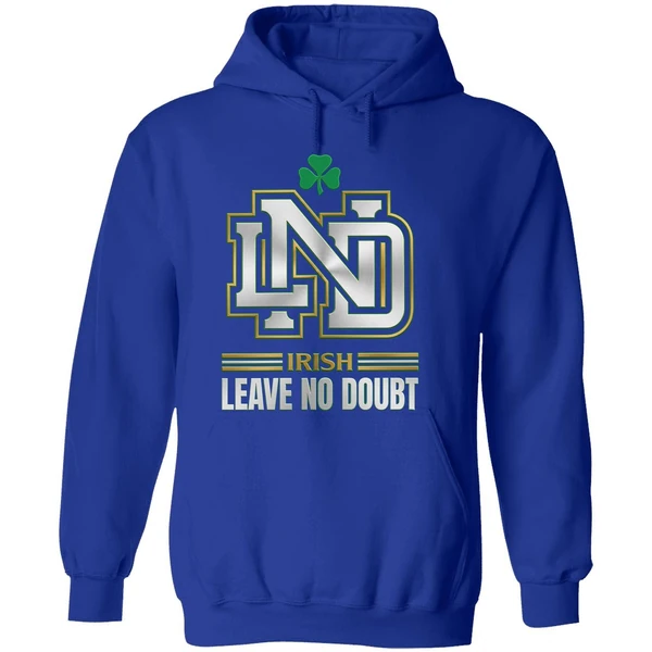 Notre Dame Fighting Irish Leave No Doubt Revenge Tour Dates Schedule Hoodie - Image 7