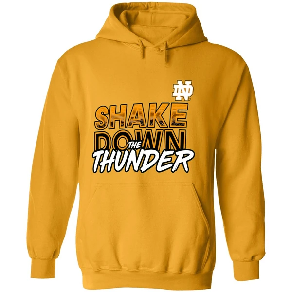 Notre Dame Fighting Irish Shake Down The Thunder Hoodie