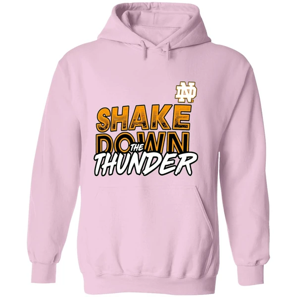 Notre Dame Fighting Irish Shake Down The Thunder Hoodie - Image 5