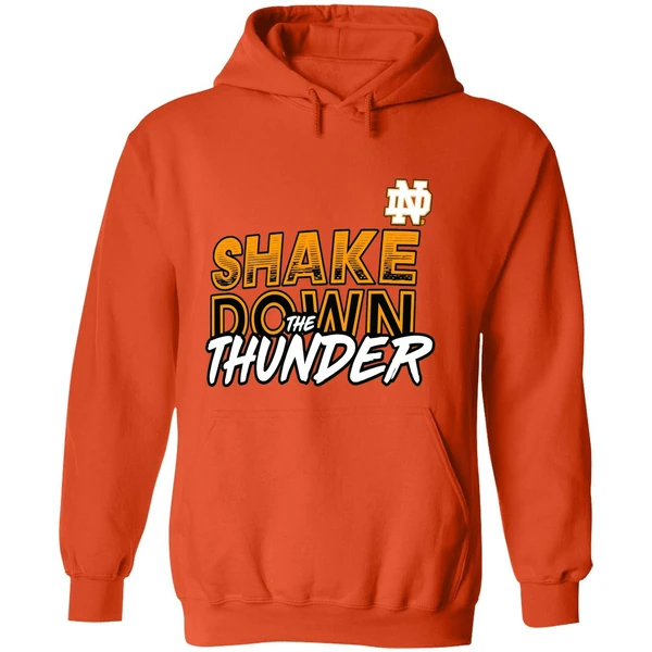 Notre Dame Fighting Irish Shake Down The Thunder Hoodie - Image 6