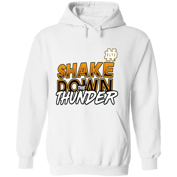 Notre Dame Fighting Irish Shake Down The Thunder Hoodie - Image 8