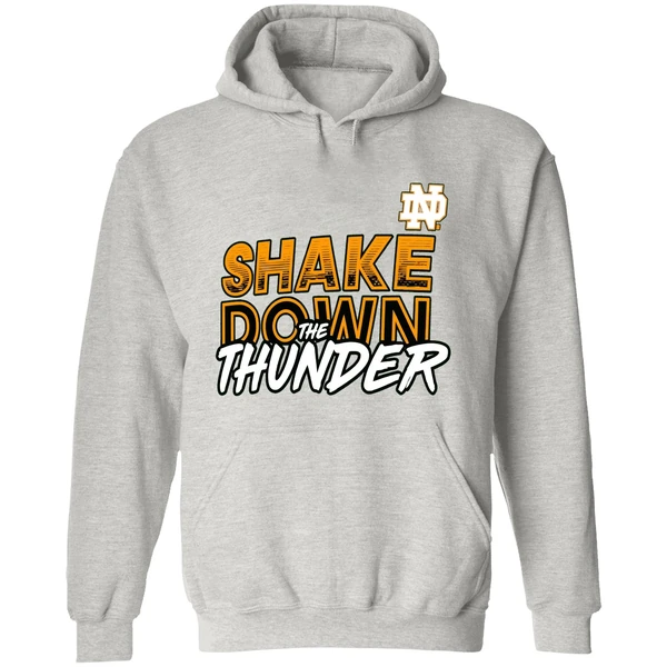 Notre Dame Fighting Irish Shake Down The Thunder Hoodie - Image 9