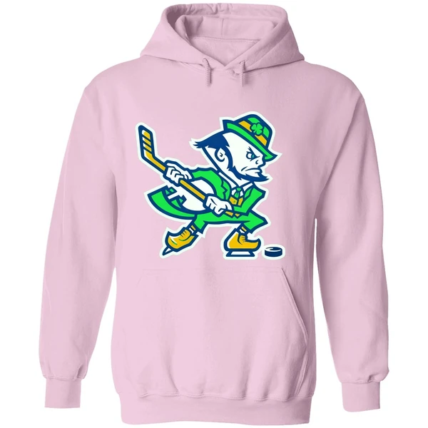 Notre Dame Hockey Leprechaun Irish Hoodie - Image 5