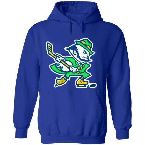 Notre Dame Hockey Leprechaun Irish Hoodie - Image 7