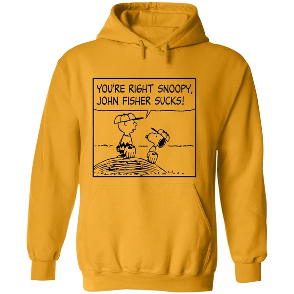 Oakland Athletics Peanuts Youre Right Snoopy John Fisher Sucks Hoodie