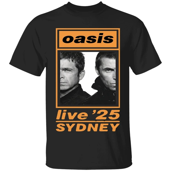 Oasis Sydney Accor Stadium 08 11 2025 Shirt