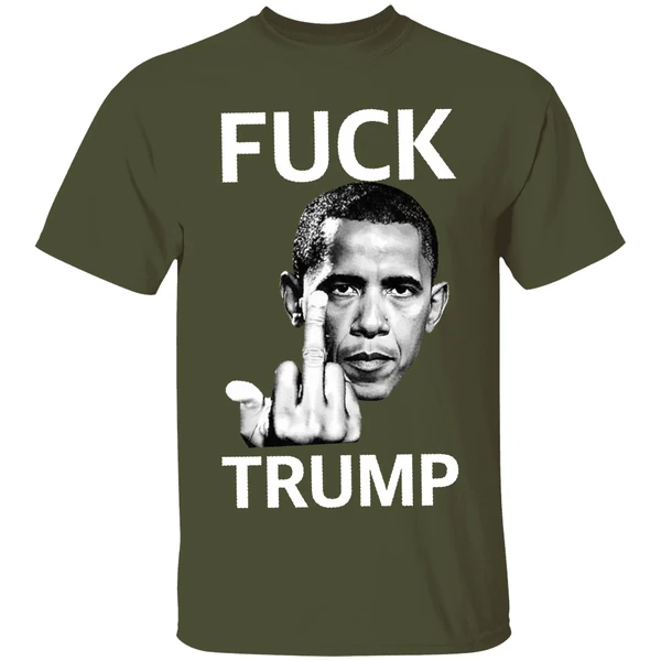 Obama Fuck Trump Hand Shirt - Image 4