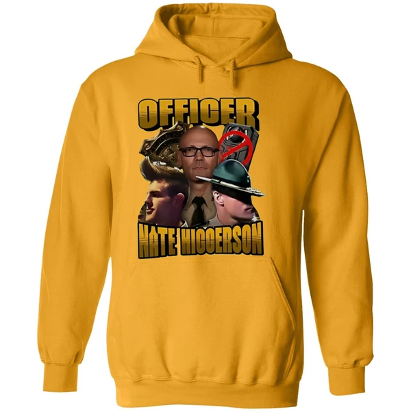 Officer Nate Higgerson Graphic Vintage Hoodie