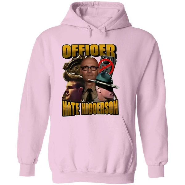 Officer Nate Higgerson Graphic Vintage Hoodie - Image 5