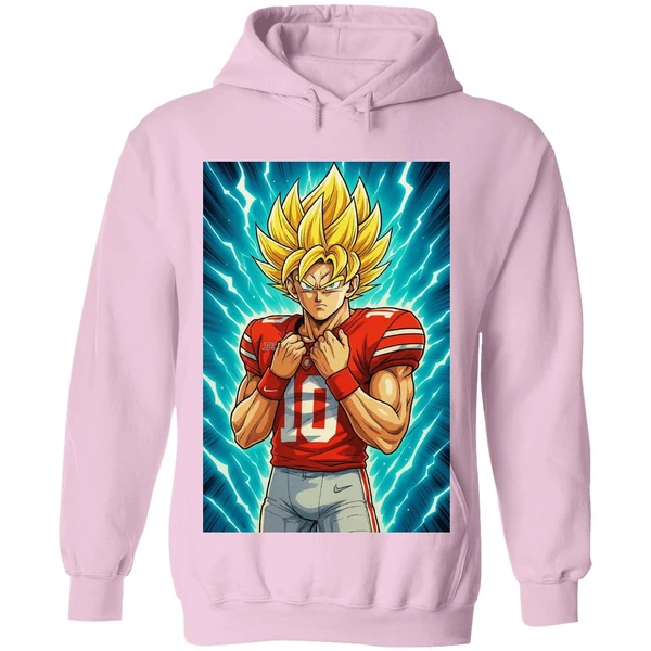 Ohio State Buckeyes 10 Julian Sayin Super Sayin X Super Saiyan Dragon Ball Hoodie - Image 5