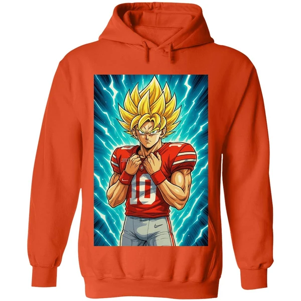 Ohio State Buckeyes 10 Julian Sayin Super Sayin X Super Saiyan Dragon Ball Hoodie - Image 6