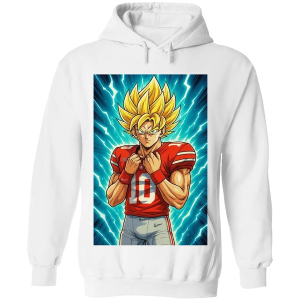 Ohio State Buckeyes 10 Julian Sayin Super Sayin X Super Saiyan Dragon Ball Hoodie - Image 8